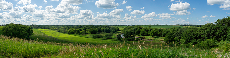 Fields in Iowa